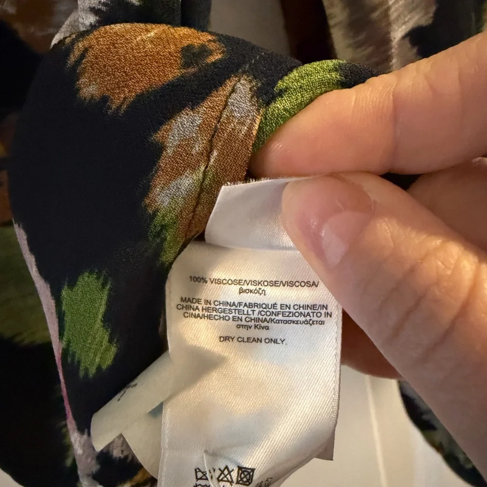 Brooks Brothers Floral Multicolor Blouse - Picture 4 of 6